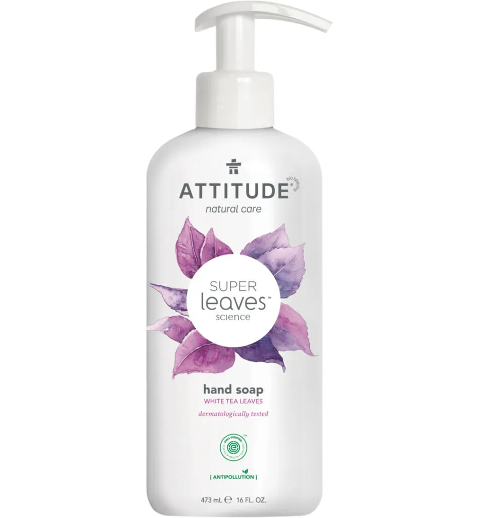 Attitude Super Leaves Handzeep white tea leaves (473 ml)
