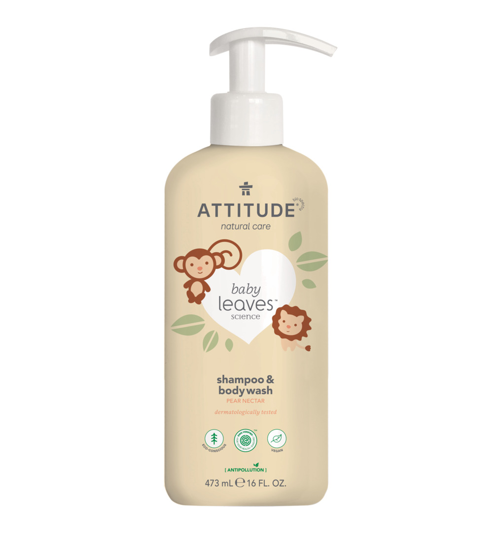 Attitude Baby Leaves 2in1 shampoo pear nectar (473 ml)