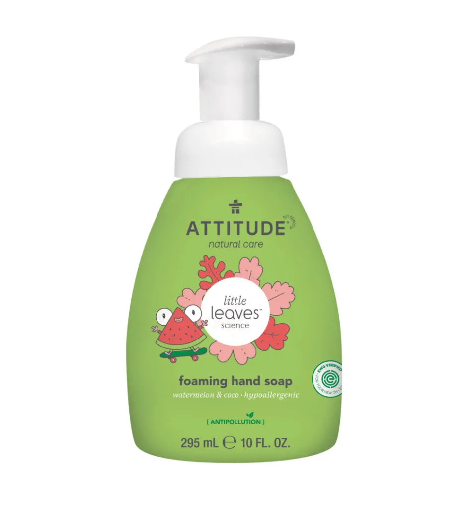 Attitude Little Leaves Schuimende handzeep watermeloen & kokos (295 ml)