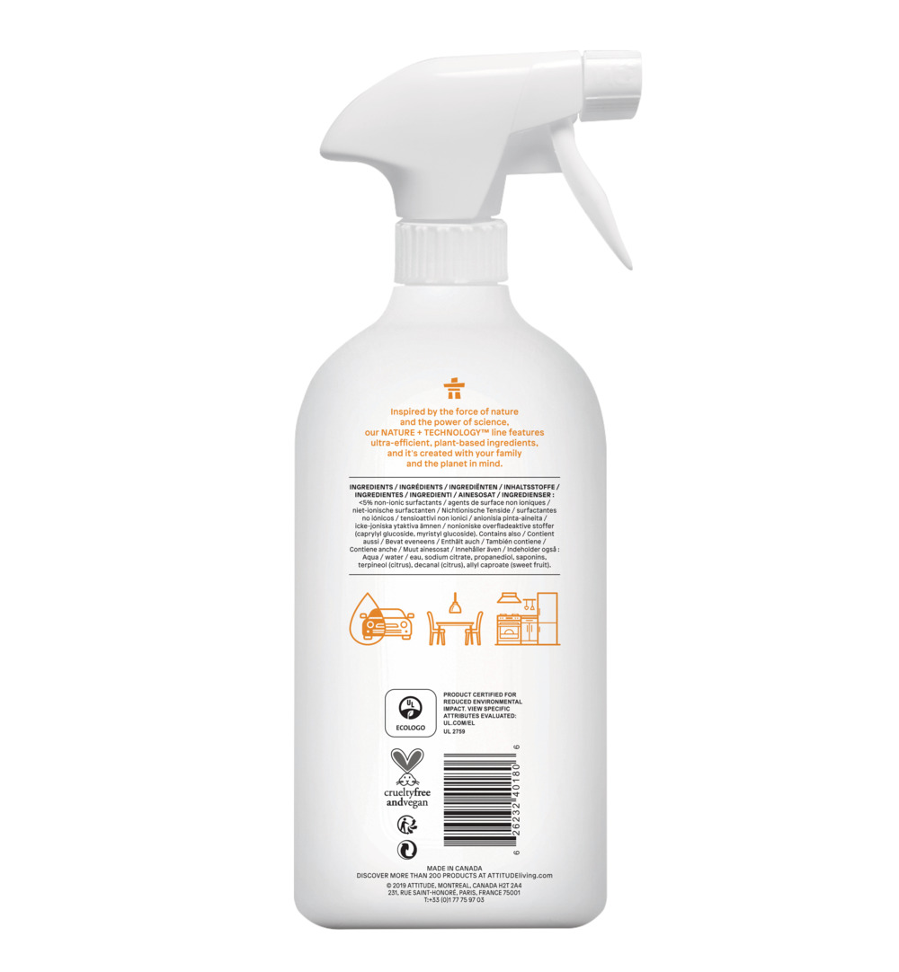 Attitude Nature+ Allesreiniger Spray (800 ml) - image 3