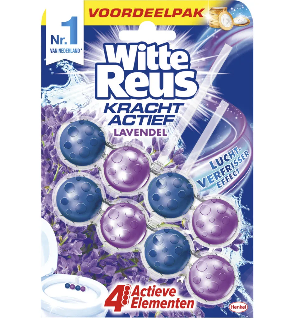 Witte Reus Toiletblok Kracht Actief Lavendel (100 gr)