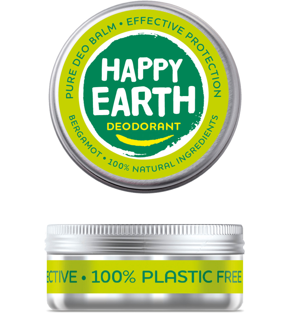 Happy Earth Pure deodorant balm bergamot (45 gr)