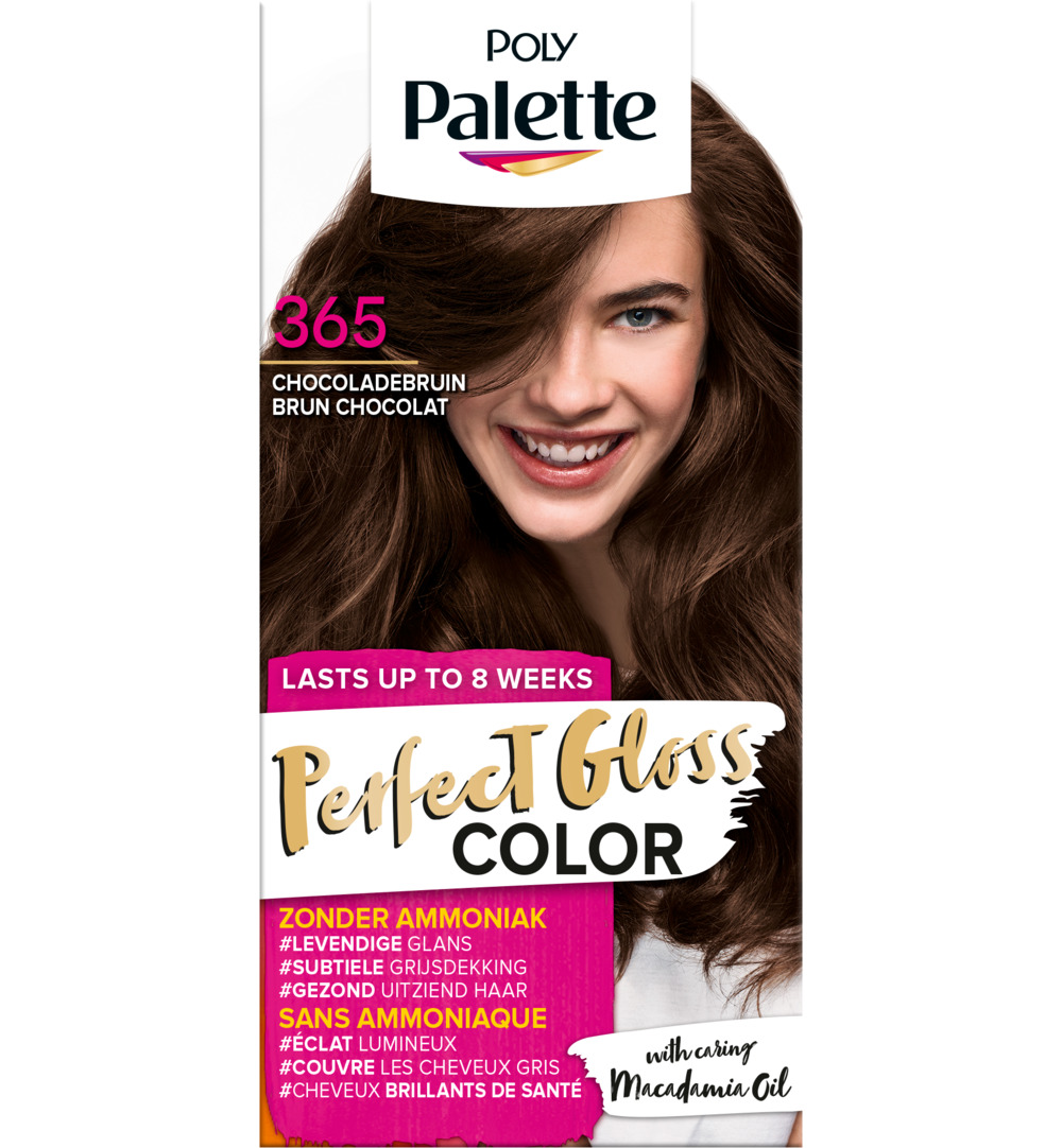 Poly Palette Haarverf - 365 Pure Chocolade (1 set)