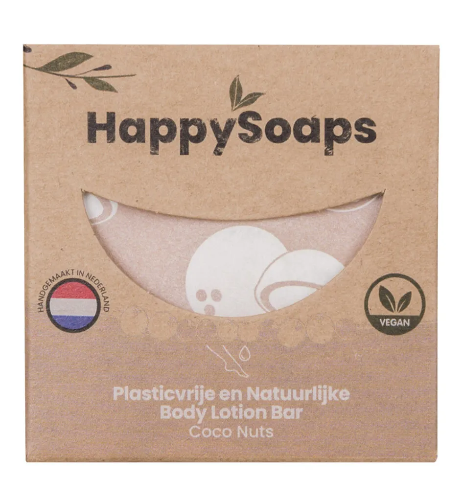 Happysoaps Bodylotion bar coco nuts (65 gr)