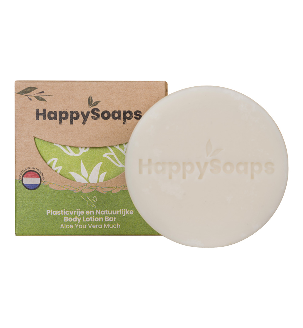 Happysoaps Body oil bar aloe you vera much (70 gr)