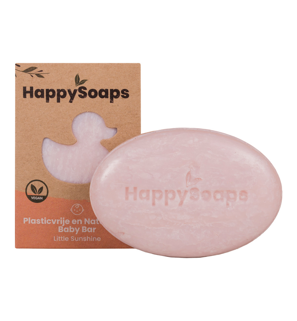 Happysoaps Baby shampoo & body wash little sunshine (80 gr)