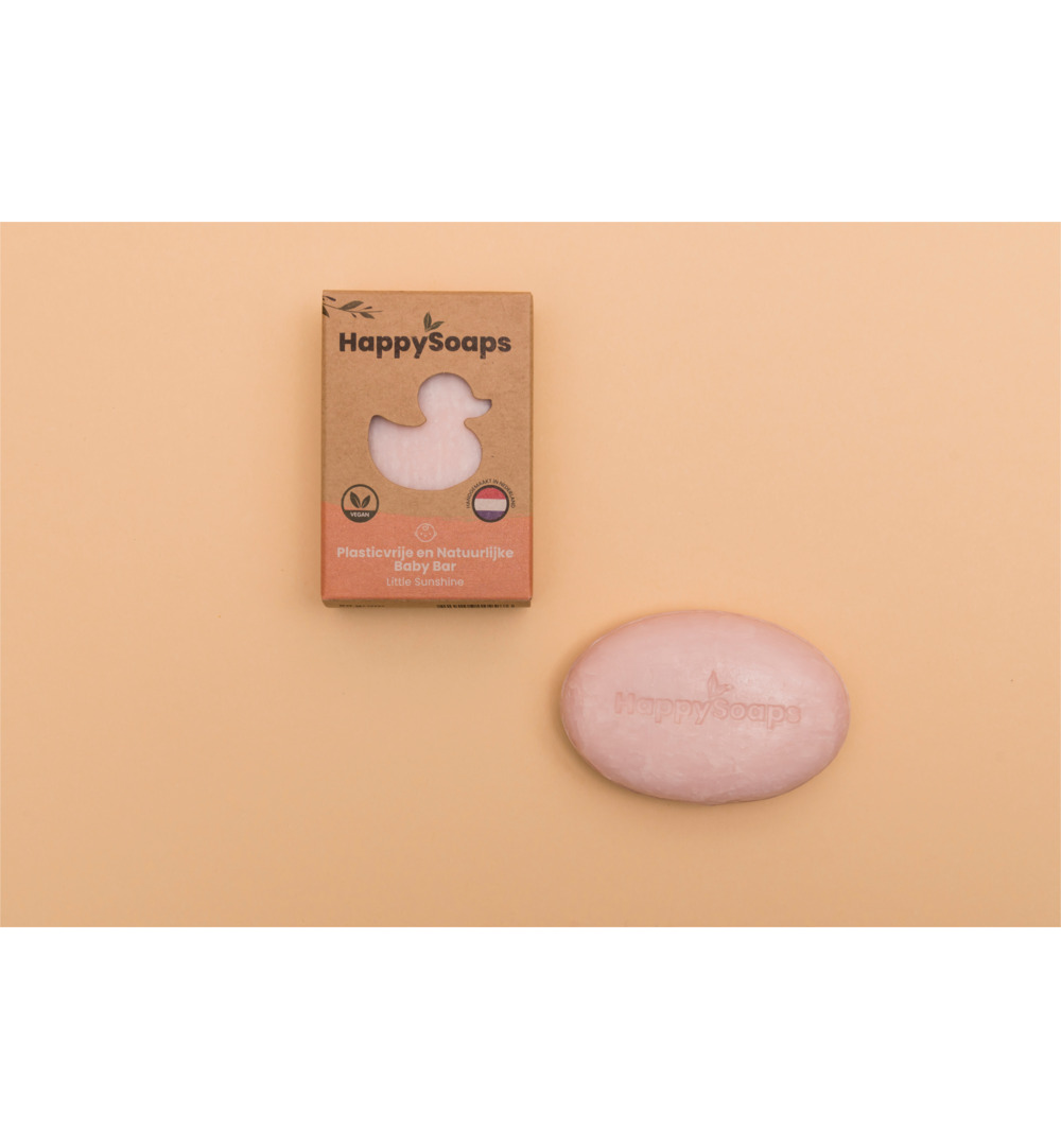 Happysoaps Baby shampoo & body wash little sunshine (80 gr) - image 2