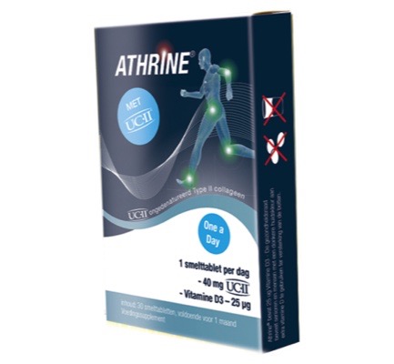 Athrine UC-II en Vitamine D3 (30 tabletten)
