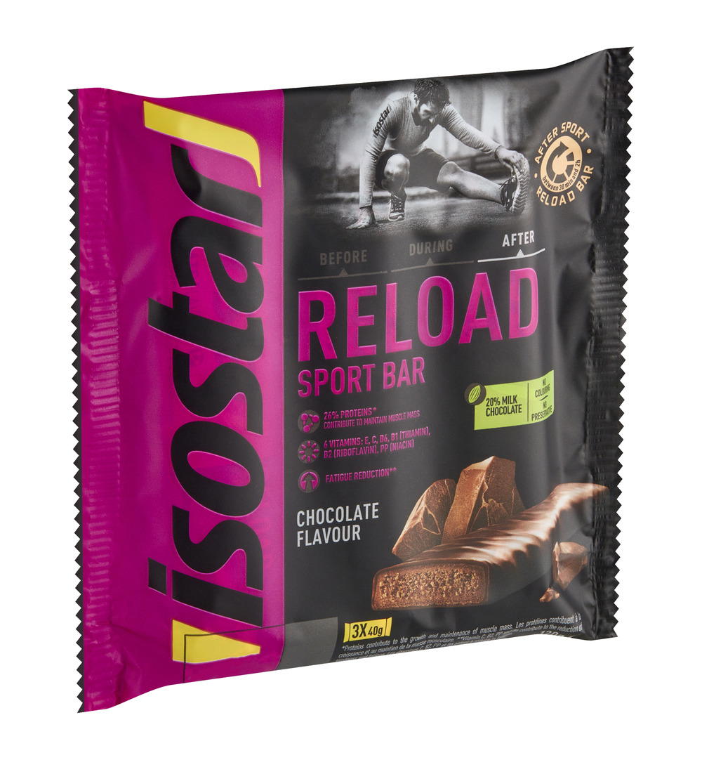 Isostar Reload Sport Bar (3 X 40 gr)