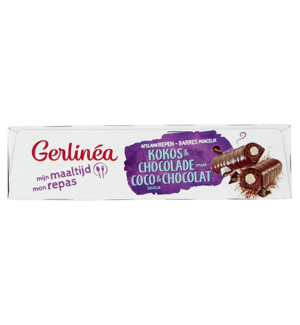 Gerlinéa Maaltijdrepen Chocolade & Kokos (372 gr) - image 3