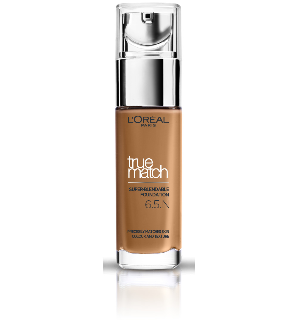 L'Oréal True match foundation 6.5D/6.5W caramel (1 stuk)