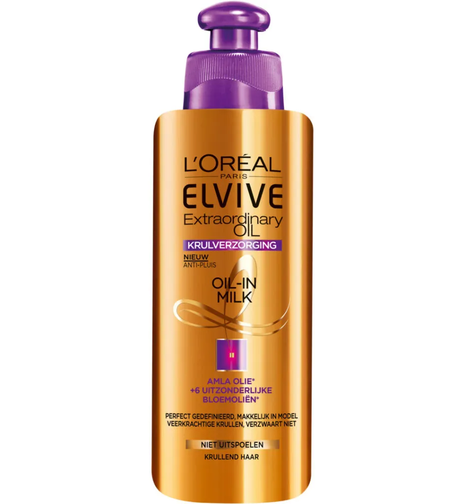 L'Oréal Elvive extraordinary oil in milk krul verzorging (200 ml)