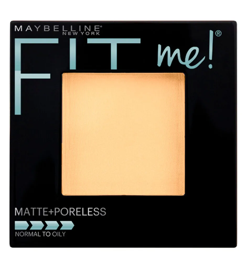 Maybelline New York Fit Me matte & poreless powder 105 natural (1 stuk)