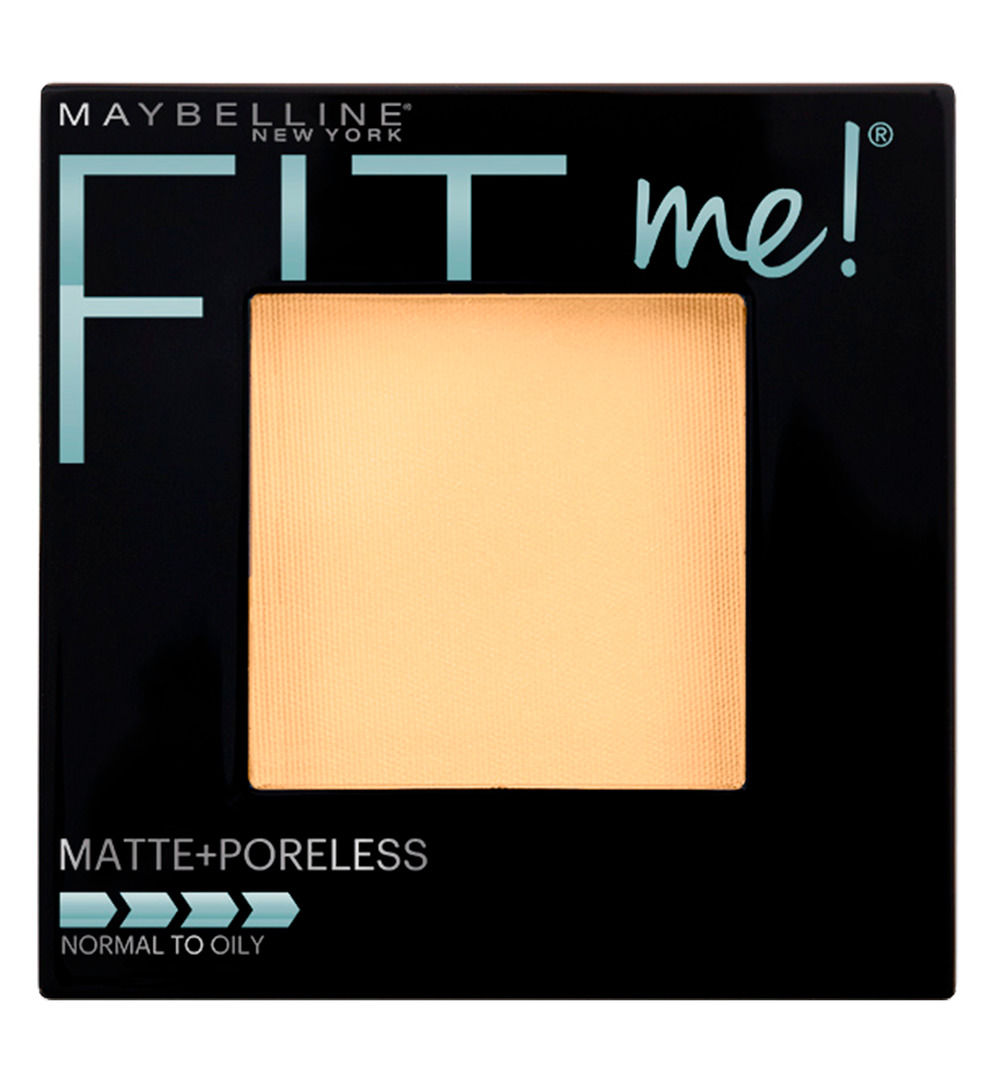 Maybelline New York Fit Me matte & poreless powder 105 natural (1 stuk)
