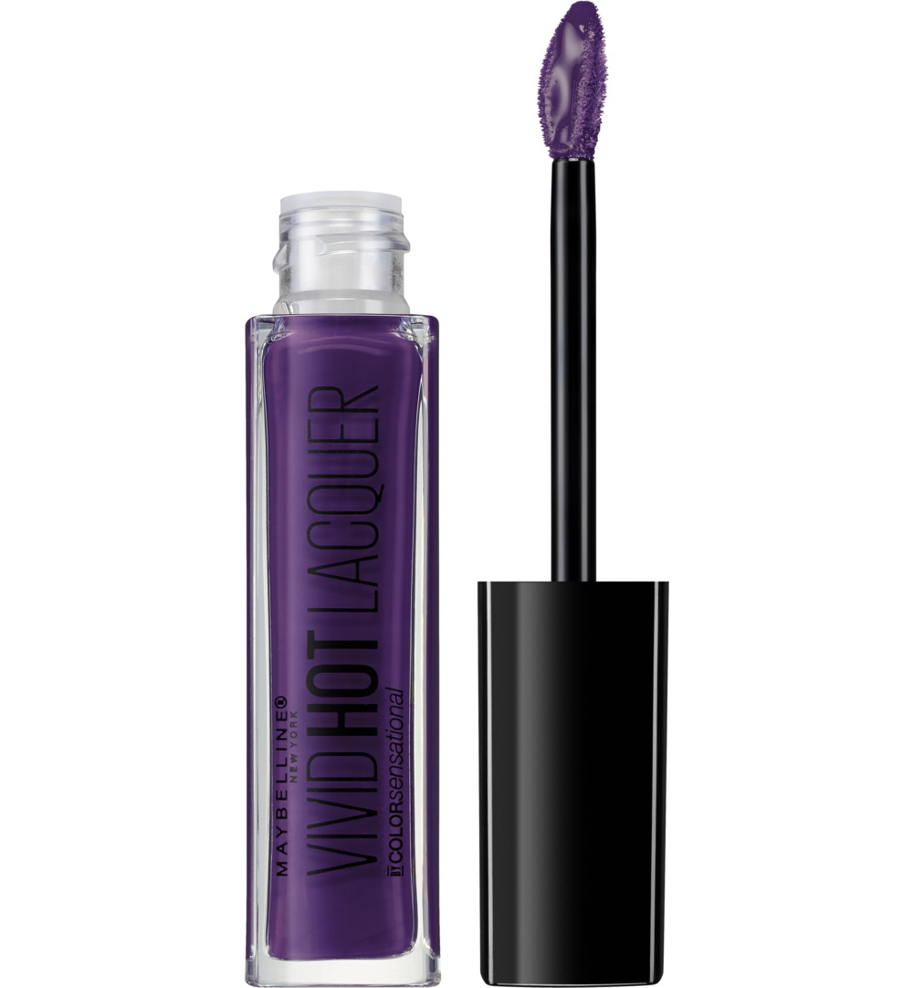Maybelline New York Color Sensational Vivid Hot Lacquer - 78 Royal - Lipstick (1 stuk)