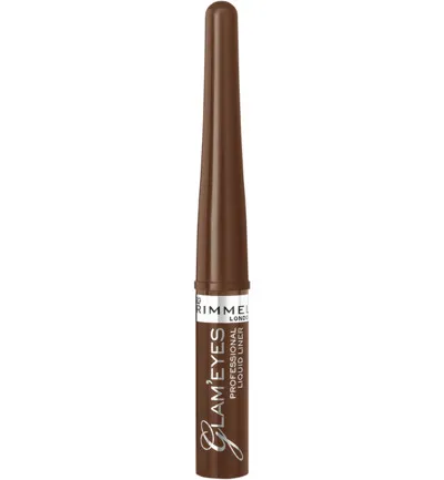 Rimmel London Glam'Eyes Professional eyeliner : 002 - Velvet Brown (1 stuk)