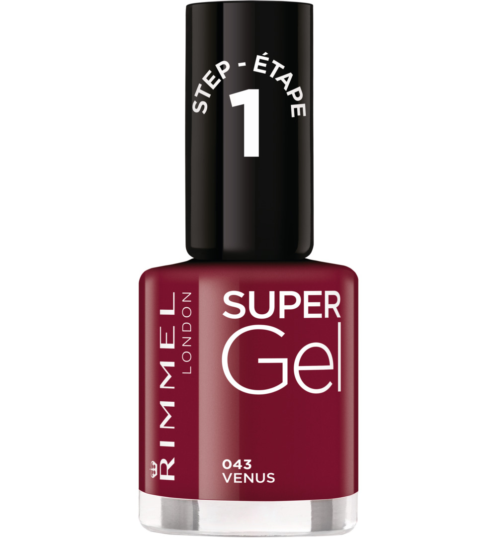 Rimmel London Super Gel nagellak : 043 - Venus (1 stuk)
