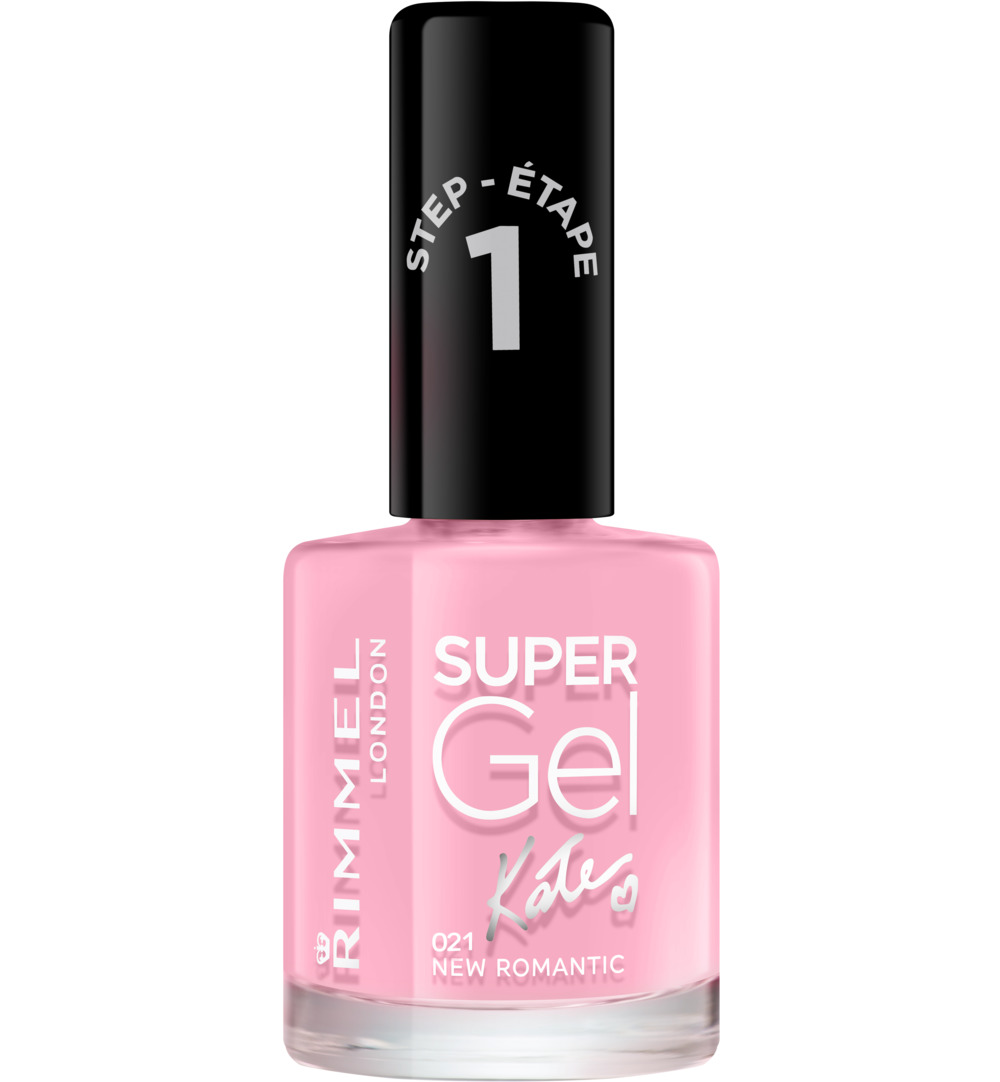 Rimmel London Super Gel Kate nagellak : 021 - New Romantic (1 stuk)