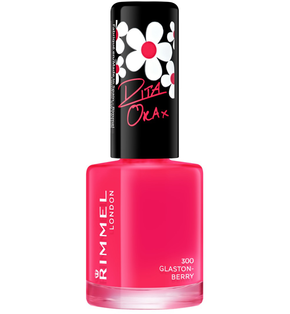Rimmel 60sec Rita Orax nagellak : 300 - Glaston-Berry (8 ml)