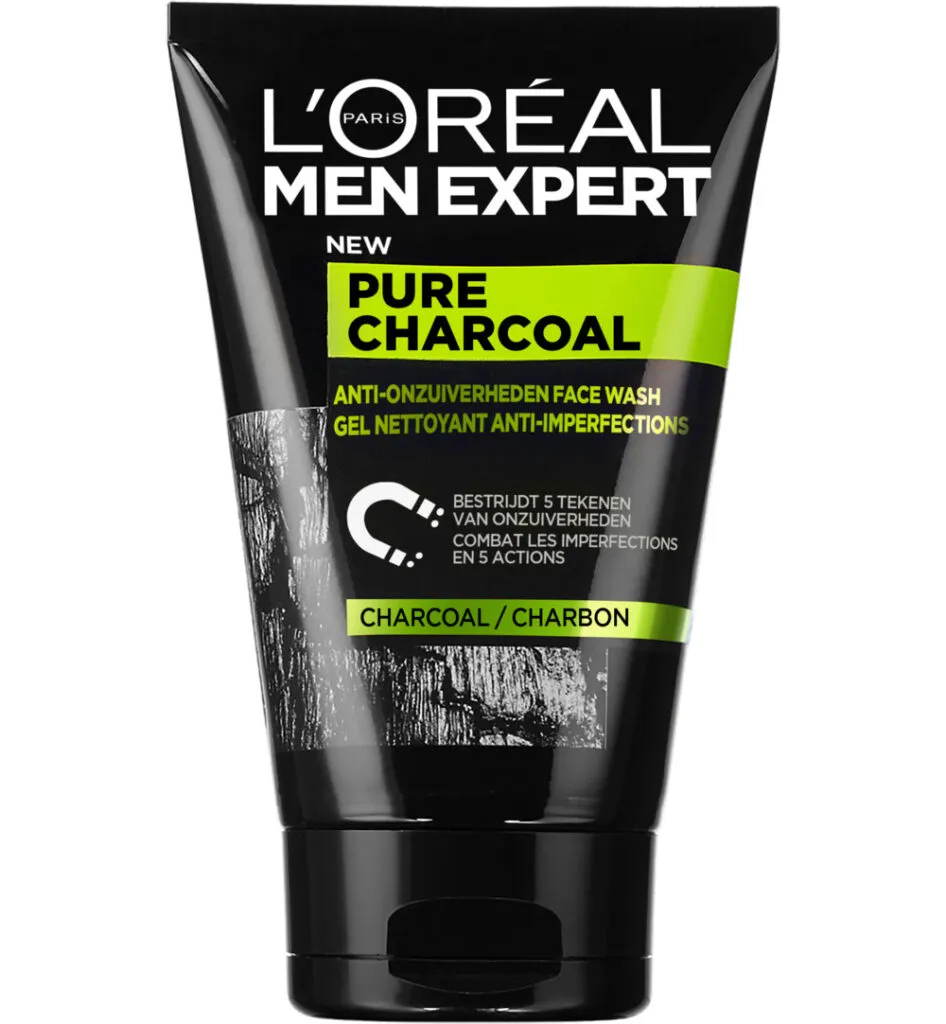 L'Oréal Pure Power Reinigingsgel - Charcoal - Tegen puistjes (100 ml)