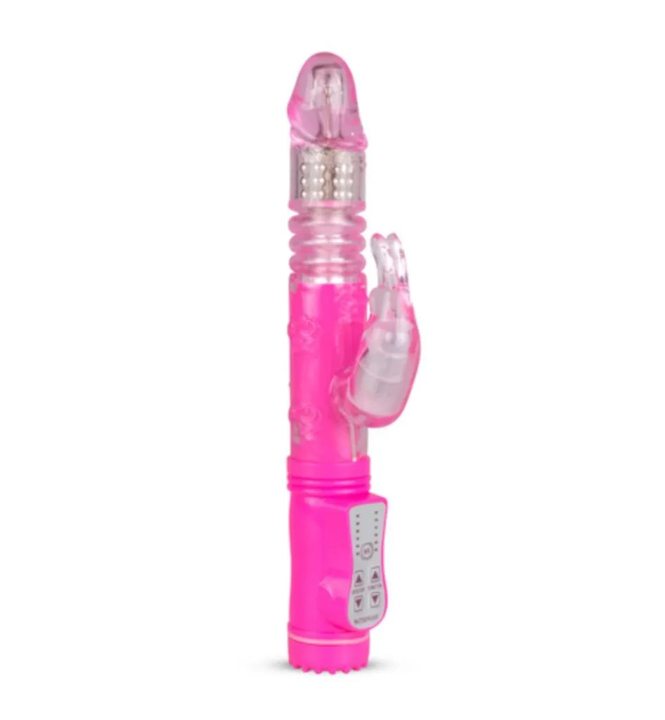 Easytoys Vibe Collection EasyToys Stotende Rabbit Vibrator - Roze (1 stuk)