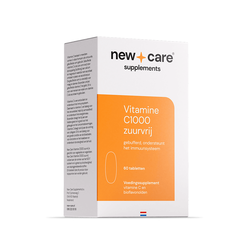 New Care Zuurvrije C1000 (60 tabletten)