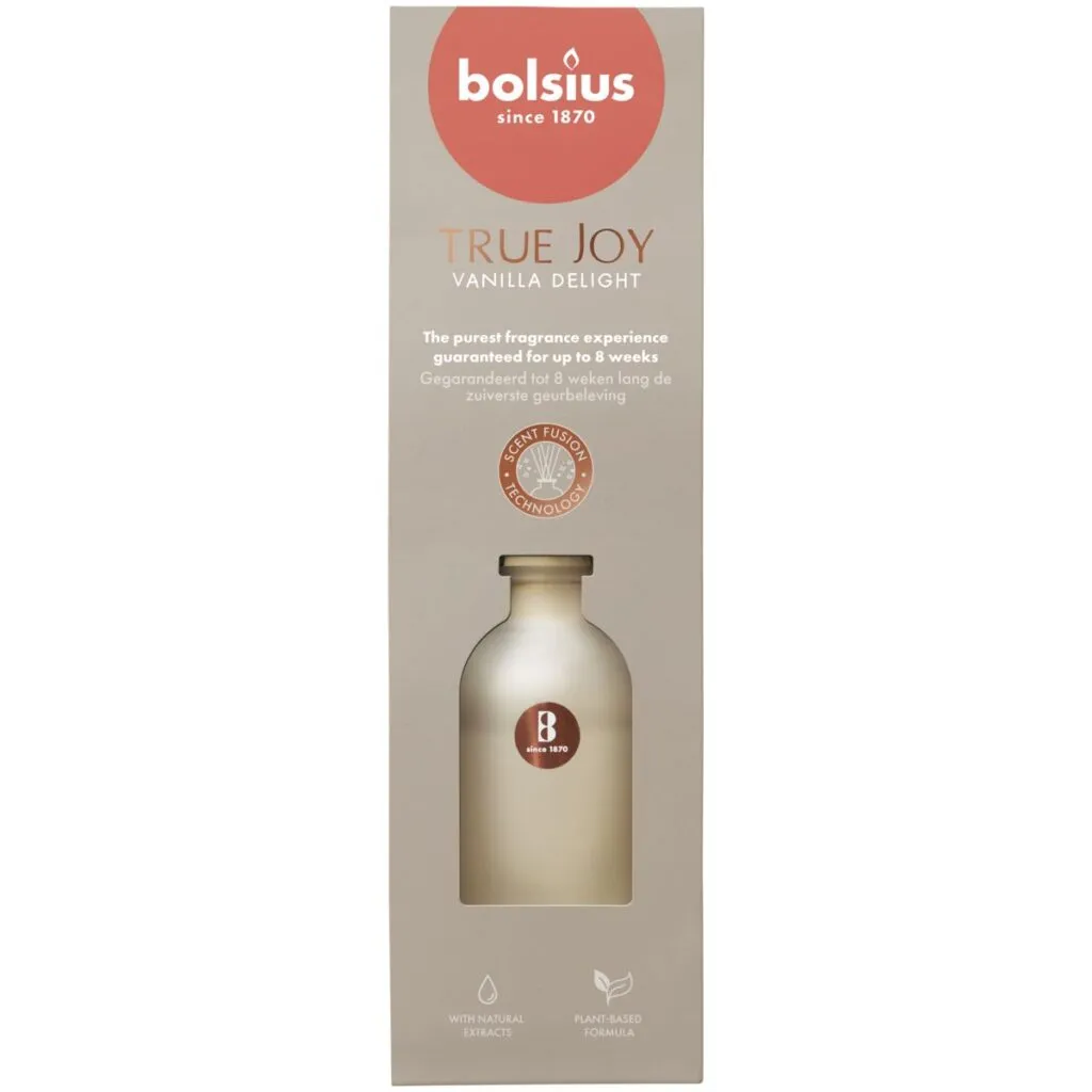 Bolsius Geurverspreider 80 Ml True Joy Vanilla Delight (1 stuk)