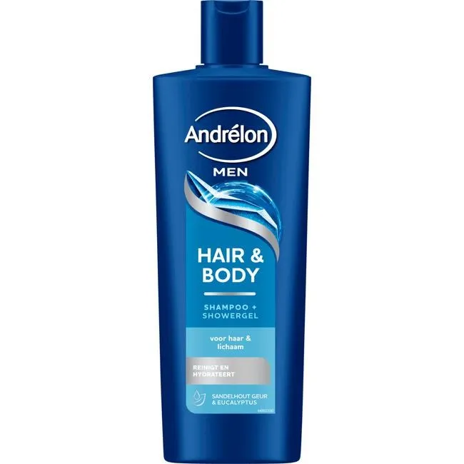 Andrelon Men Shampoo Hair & Body (400 ml)