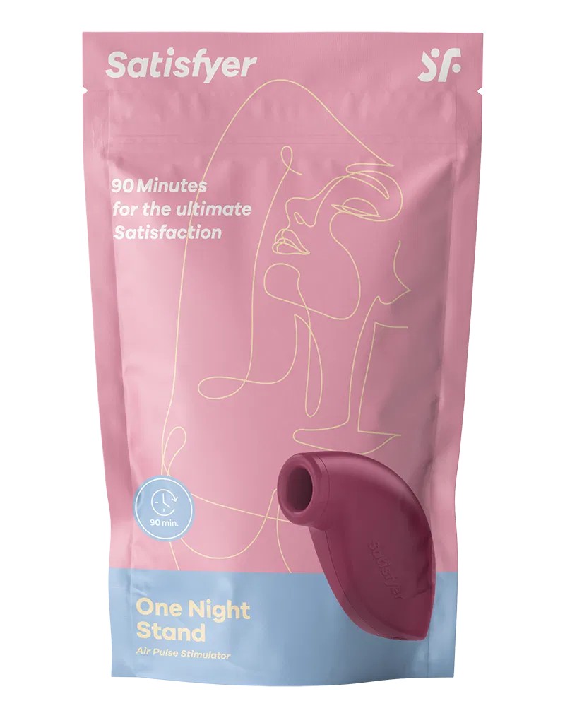 Satisfyer One Night Stand Air Pulse Stimulator - Purple (1 stuk)