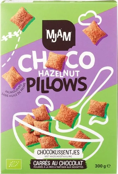 Mjam Choco Pillows Hazelnut (300 gr)