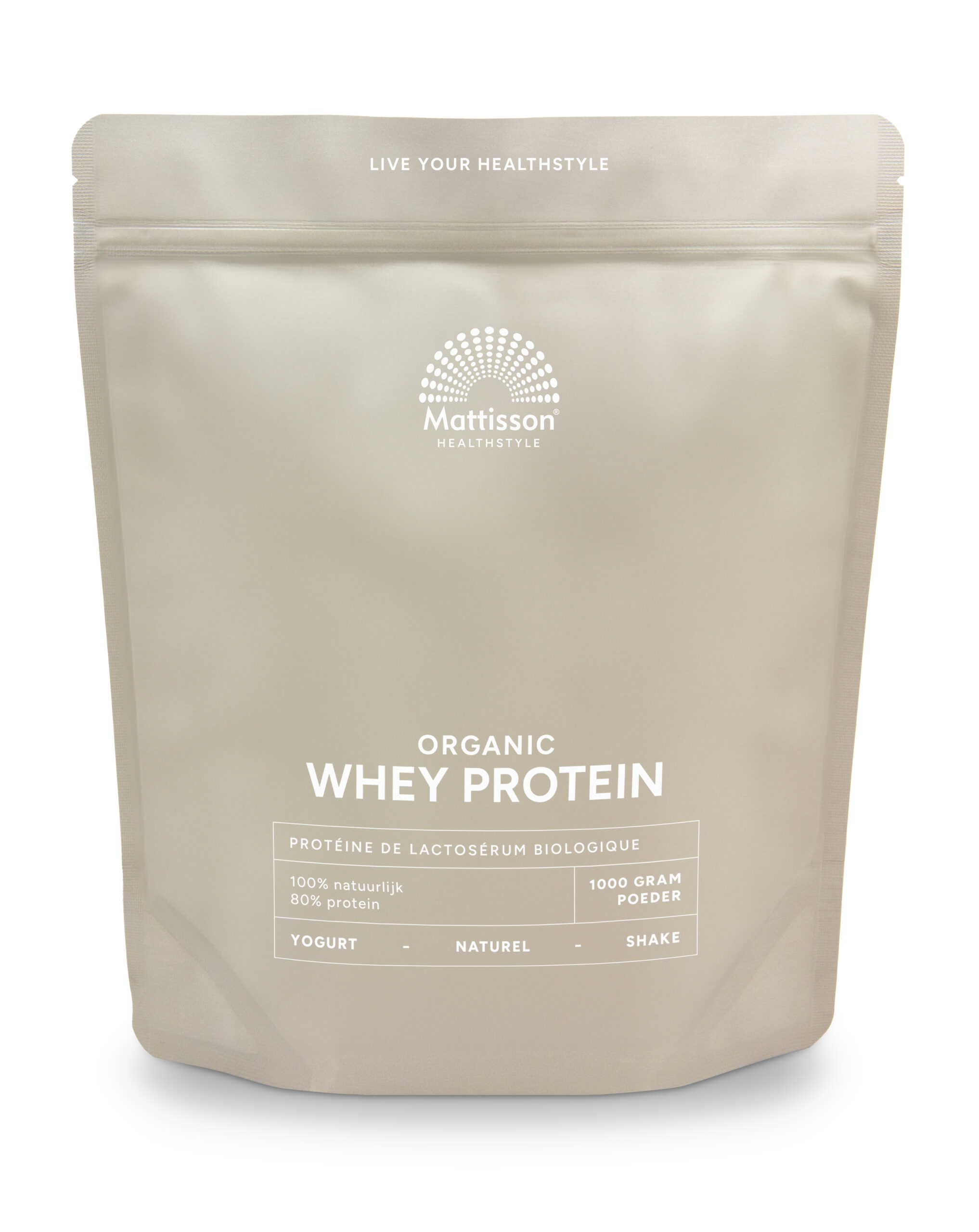 Mattisson Whey Proteïne Poeder Naturel 80% (1000 gr)