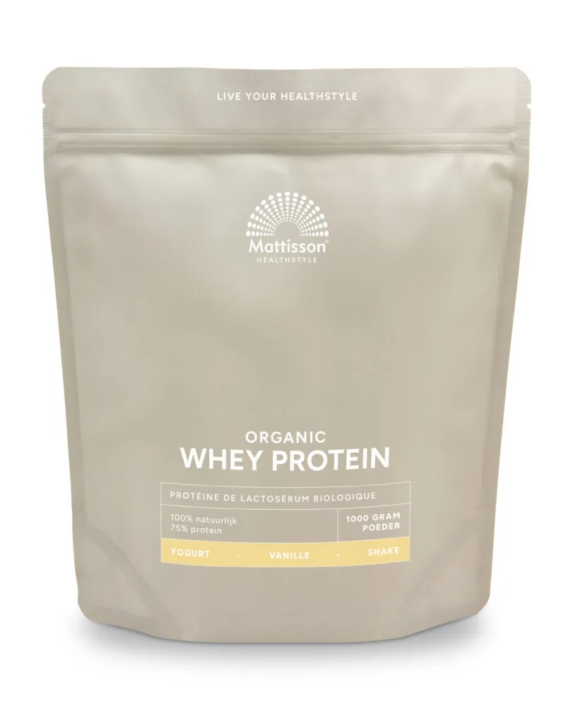 Mattisson Whey Proteïne Poeder Vanille  75% (1000 gr)