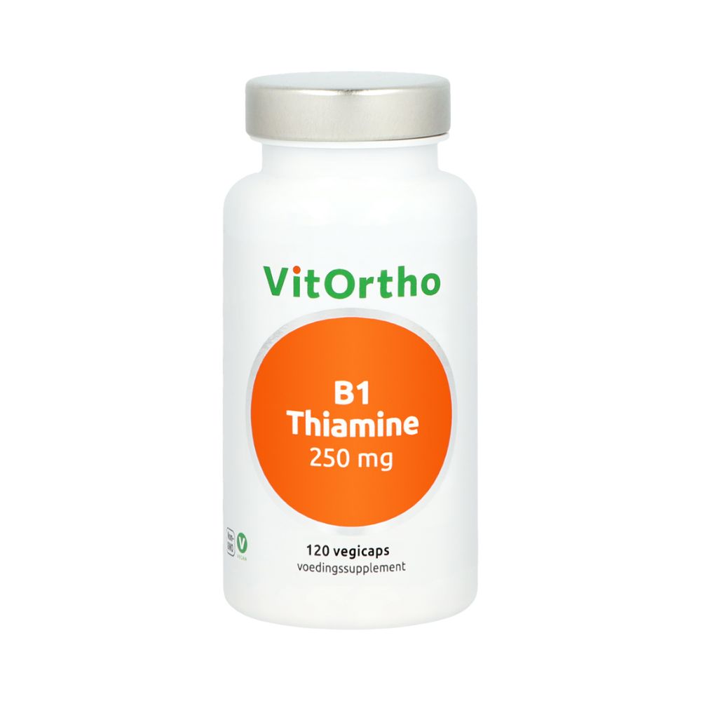 VitOrtho B1 Thiamine 250mg (120 vega capsules)