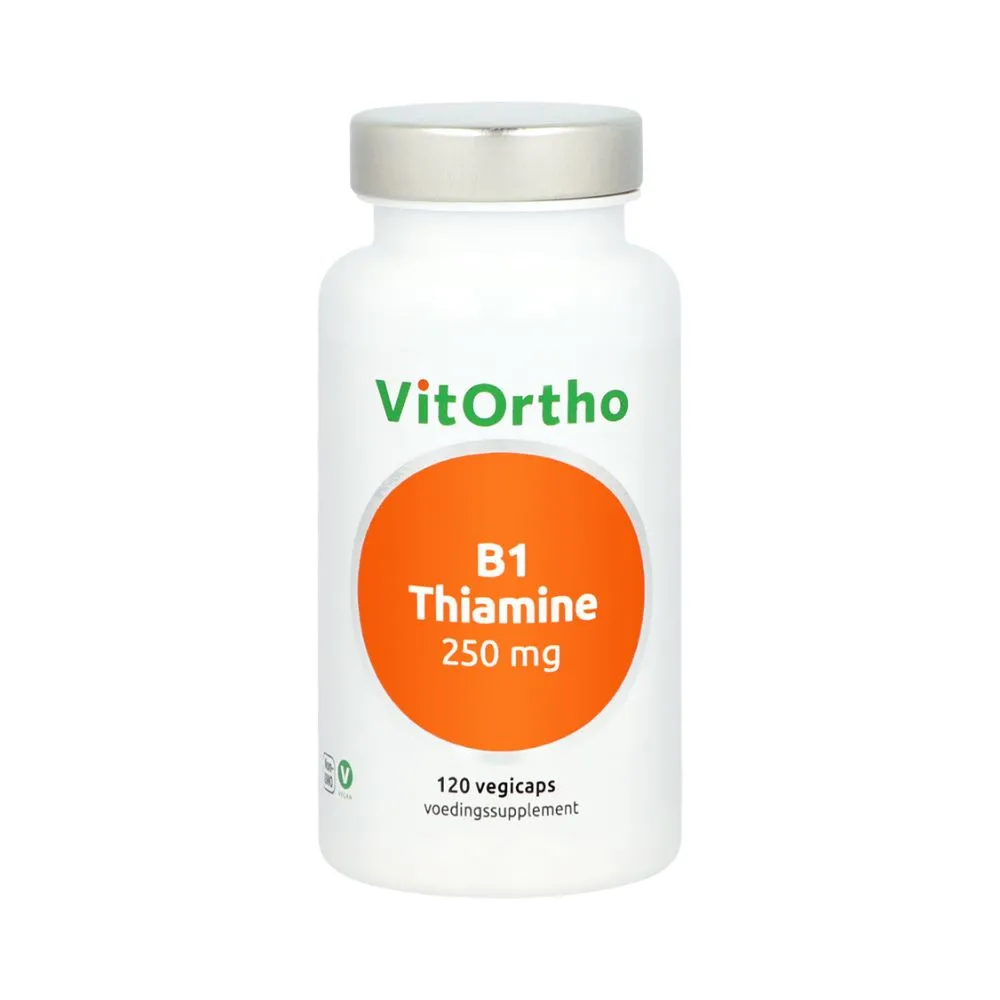 VitOrtho B1 Thiamine 250mg (120 vega capsules)