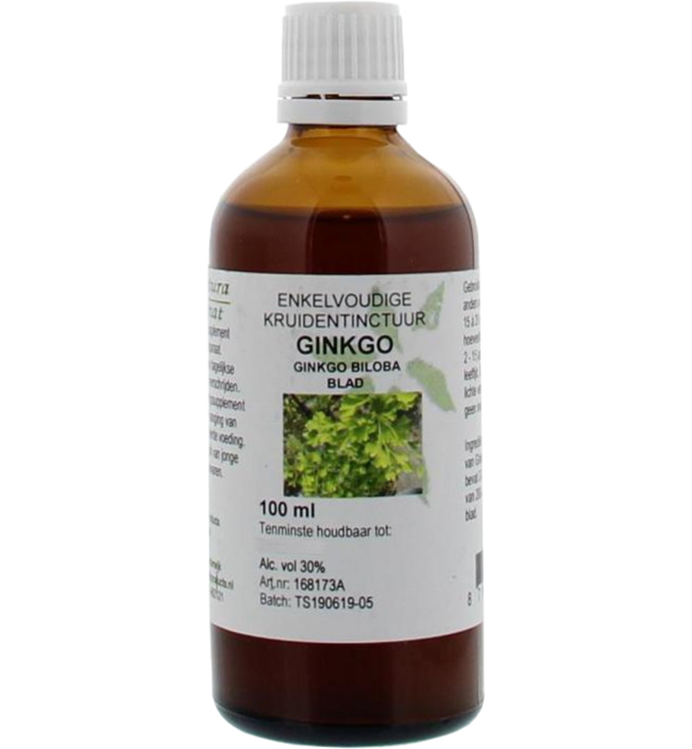 De Cruydhof Ginkgo biloba folia tinctuur (100 ml)