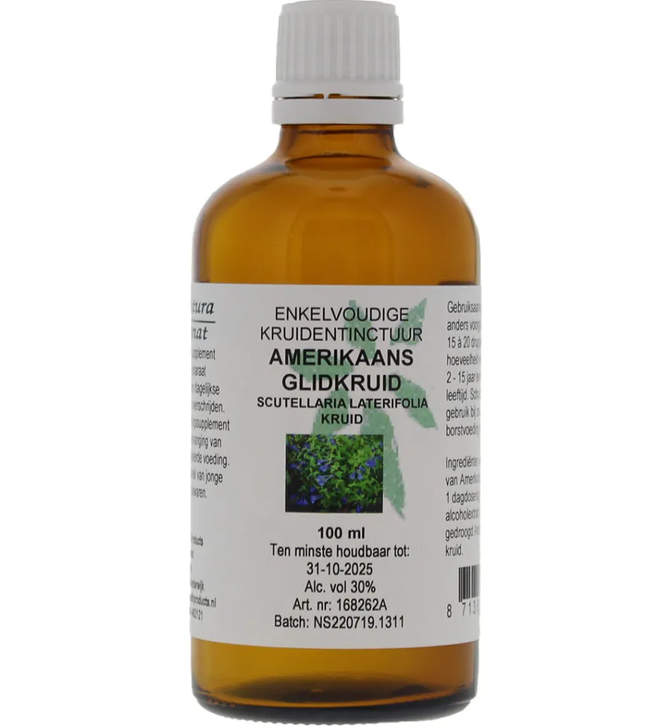 De Cruydhof Scutellaria / blauw glidkruid tinctuur (100 ml)