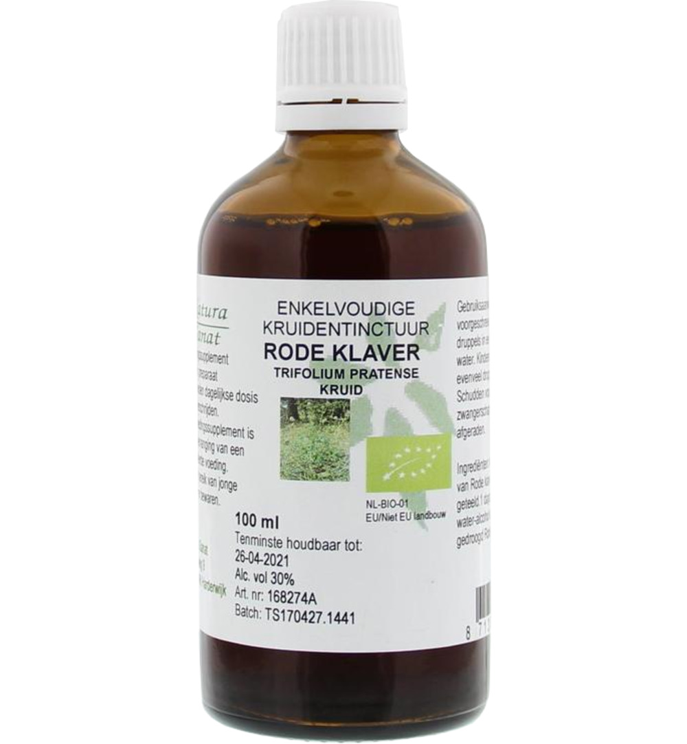 De Cruydhof Trifolium / rode klaver tinctuur bio (100 ml)