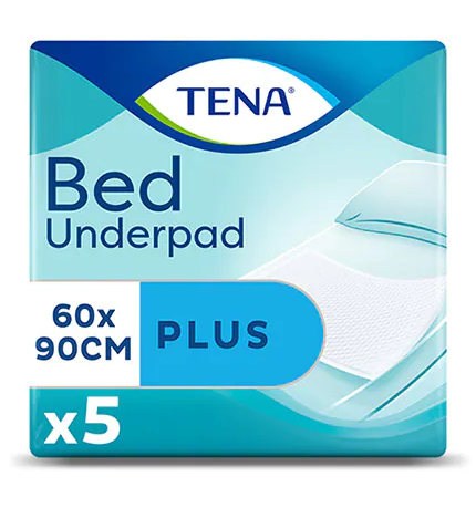 Tena Bed Underpads Plus 60x90 cm (5 stuks)