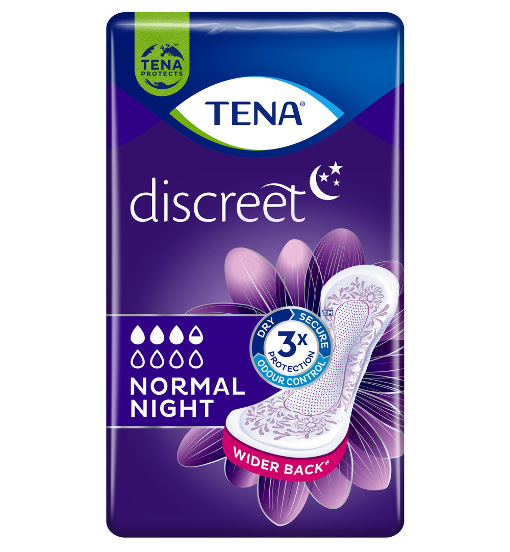 Tena Discreet Normal Night (20 stuks)