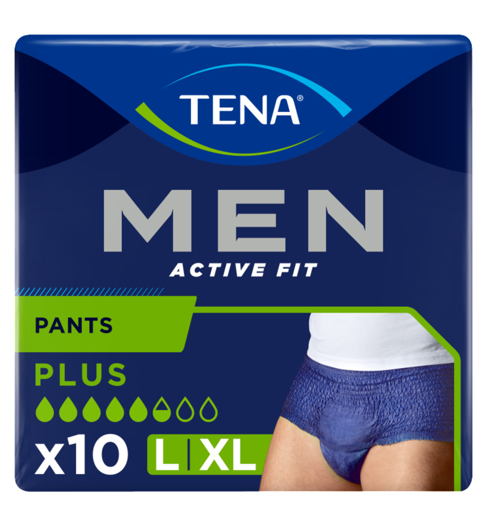 Tena Men Active Fit Plus Large/XL (10 stuks)