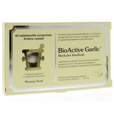 Pharma Nord Bio Active Knoflook (60 tabletten)