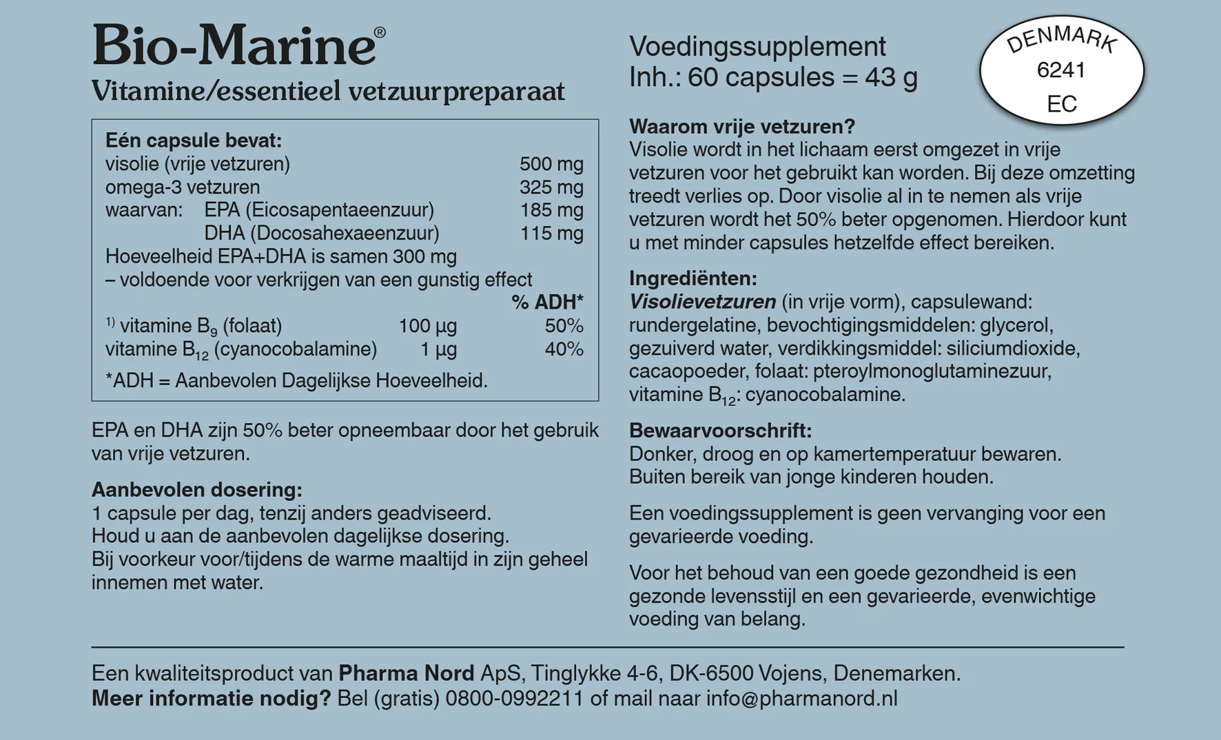 Pharma Nord Bio Marine (60 capsules)