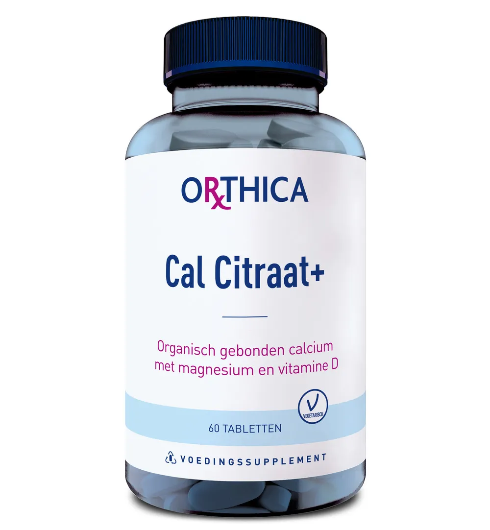 Orthica Cal Citraat + (60 tabletten)