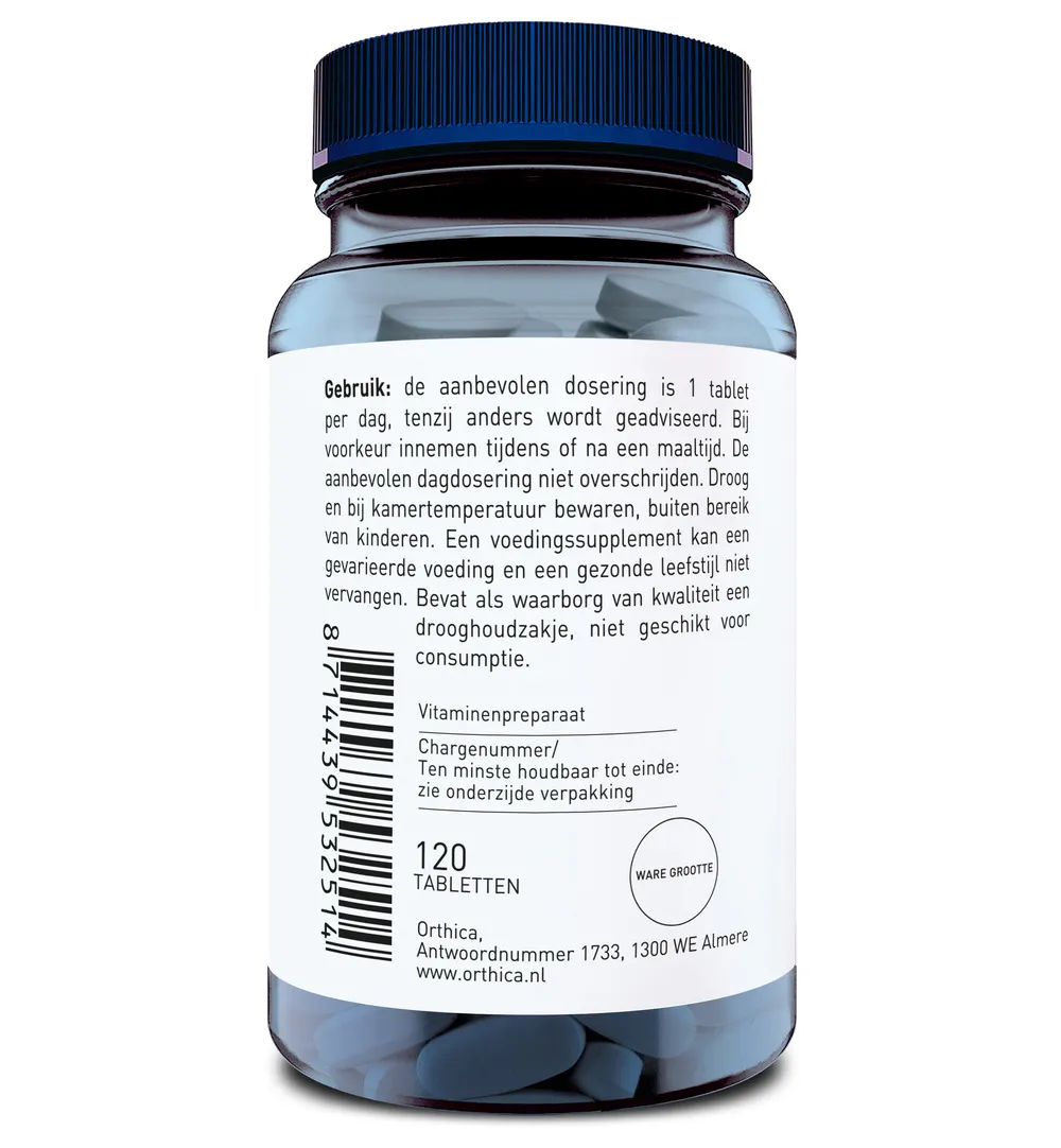 Orthica Foliumzuur 800 (120 tabletten) - image 2
