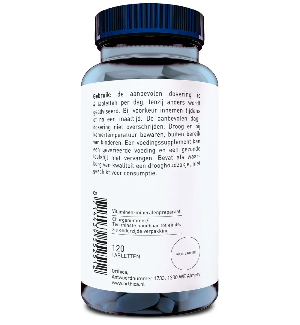 Orthica Magnesium 55 (120 tabletten) - image 2