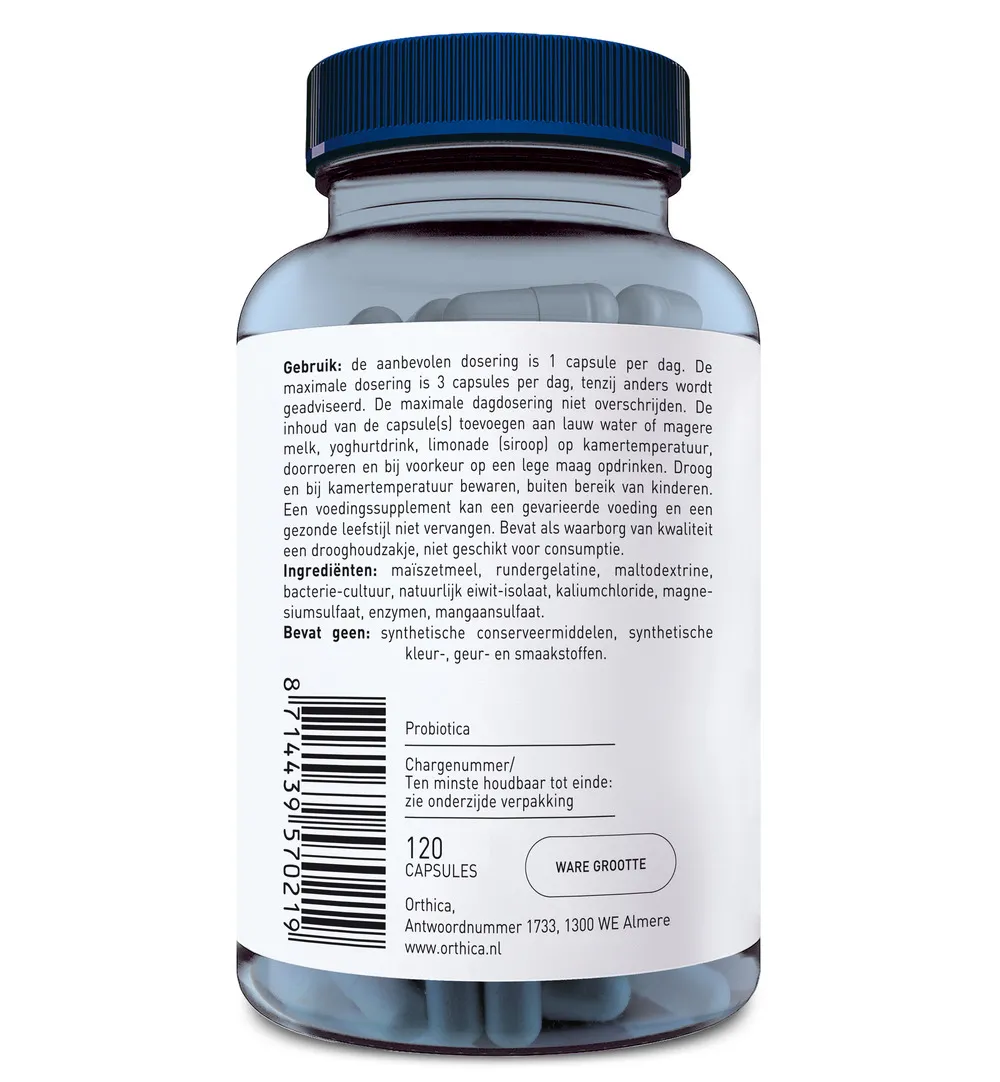 Orthica Orthiflor Original (120 capsules) - image 2