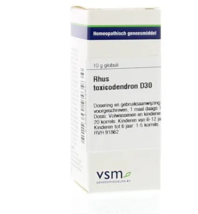 VSM Rhus toxicodendron D30 (10 gr)