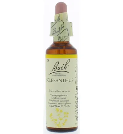 Bach Scleranthus/hardbloem (20 ml)