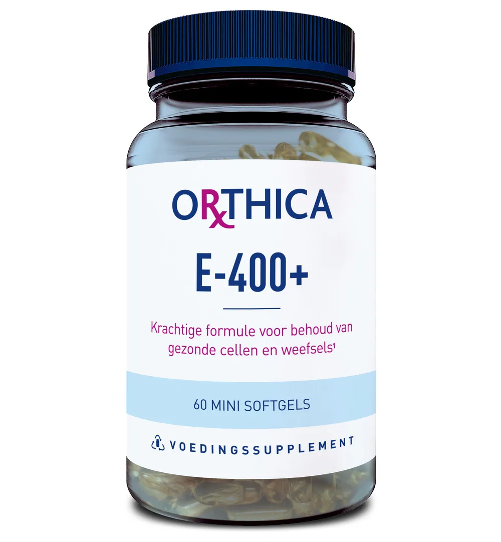 Orthica Vitamine E-400+ (60 softgels)