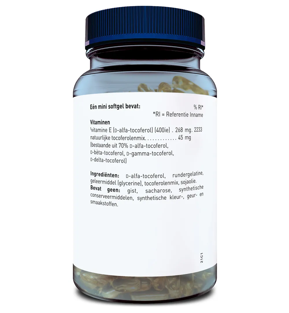 Orthica Vitamine E-400+ (60 softgels)